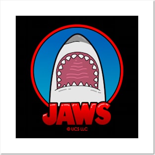 jaws, cute, kawaii, chibi Posters and Art